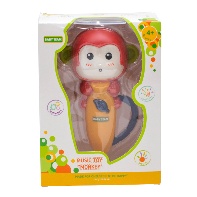 Розвивальні іграшки - Музична іграшка Baby Team Мавпочка (8619)#2