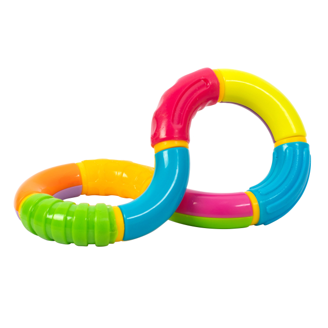 Погремушки, прорезыватели - Погремушка Baby Team Веселая восьмерка (8450)#4