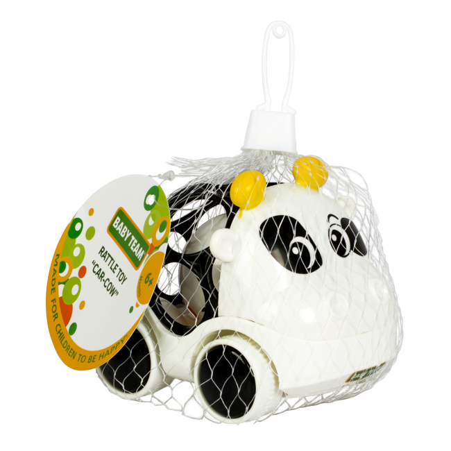 Машинки для малюків - Машинка Baby Team Корова (8413)#4