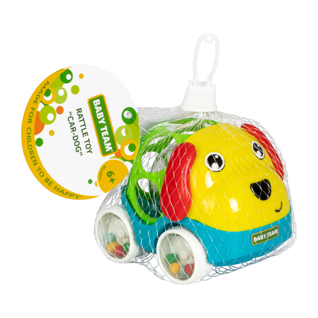 Машинки для малышей - Машинка Baby Team Собачка (8411)#4