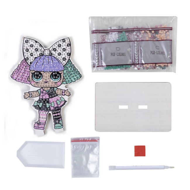 Мозаїка - Набір для творчості Crystal Art Pranksta (CAFGR-LOL001)#2