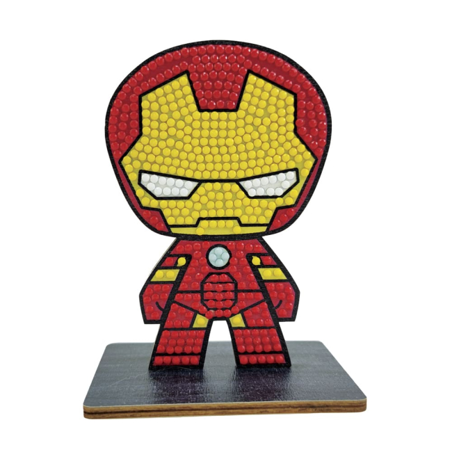 Мозаика - Набор для творчества Crystal Art Железный человек (CAFGR-MCU003)#3