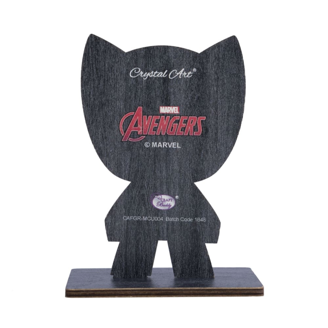 Мозаїка - Набір для творчості Crystal Art Чорна пантера (CAFGR-MCU004)#4