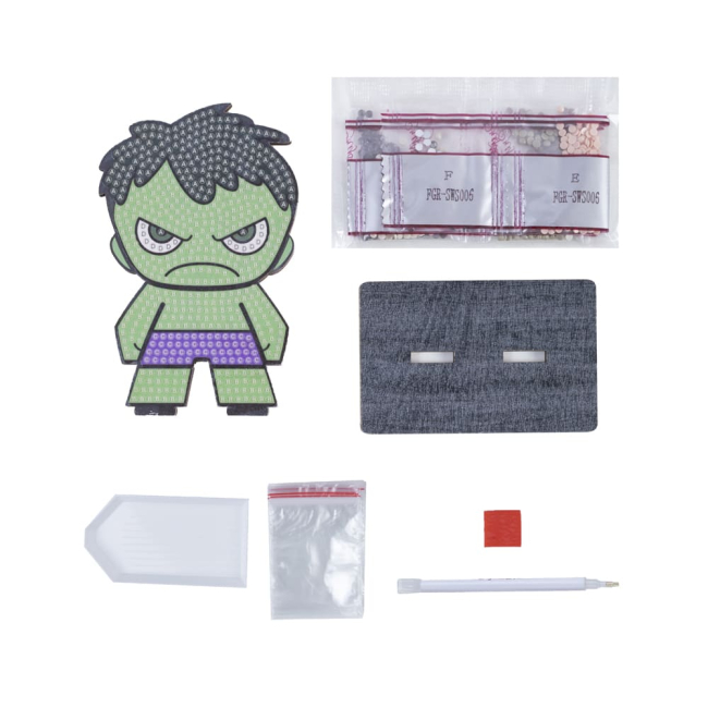 Мозаика - Набор для творчества Crystal Art Халк (CAFGR-MCU006)#2