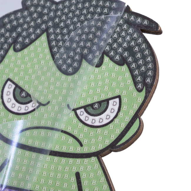 Мозаика - Набор для творчества Crystal Art Халк (CAFGR-MCU006)#3