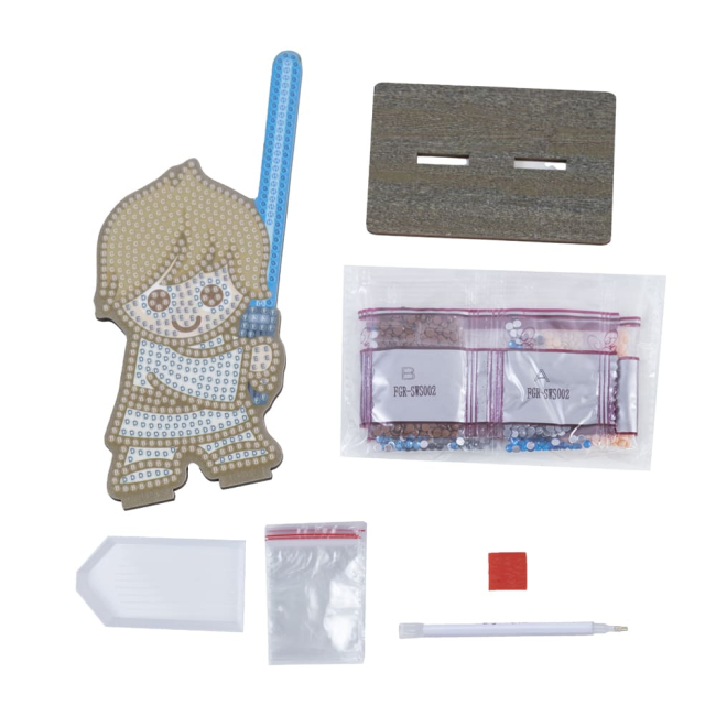 Мозаїка - Набір для творчості Crystal Art Люк Скайвокер (CAFGR-SWS002)#2