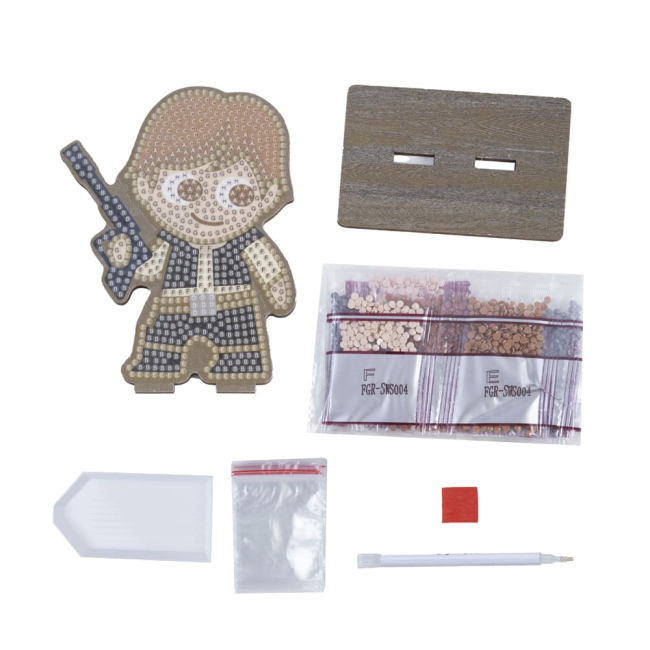 Мозаика - Набор для творчества Crystal Art Хан Соло (CAFGR-SWS004)#2