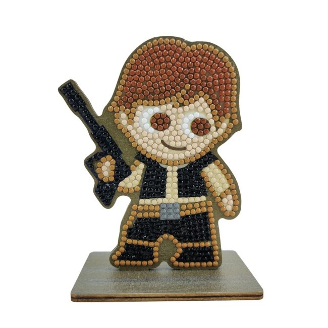 Мозаика - Набор для творчества Crystal Art Хан Соло (CAFGR-SWS004)#5