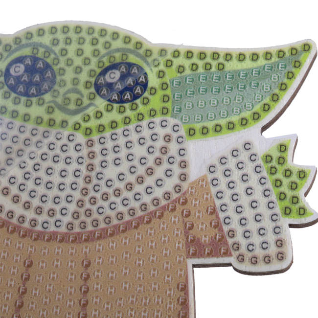 Мозаика - Набор для творчества Crystal Art Грогу (CAFGR-SWS009)#3