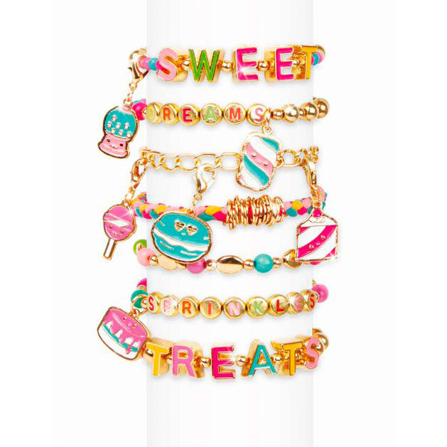 Набори для творчості - Набір для створення шарм-браслетів Make it Real Солодкі смаколики (MR1728)#2