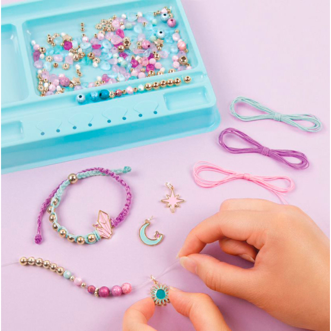 Наборы для творчества - Набор для создания шарм-браслетов Make it Real Небесные камешки (MR1322)#2