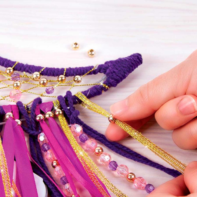 Набори для творчості - Набір для створення амулету Make it Real Ловець снів (MR1417) #3