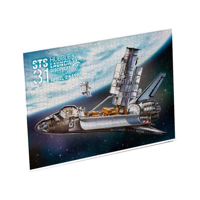 Пазлы - Пазл CubicFun NASA Космический телескоп Хаббл (DS1030h)#2