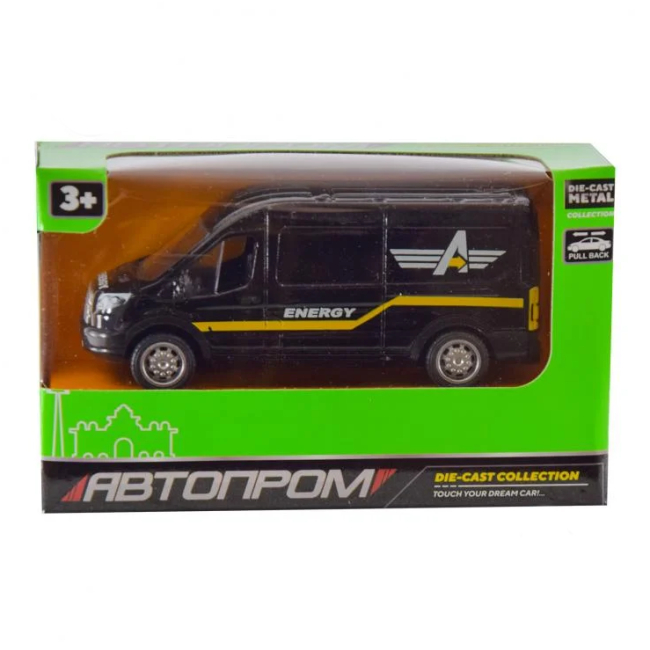 Транспорт и спецтехника - Фургон Автопром Доставка черная (AP7426/6)#2