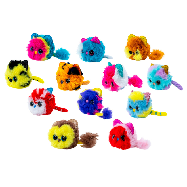 Мягкие животные - Мягкая игрушка-сюрприз Sbabam Doki Doki Тигрята и львята (40/CN23)#2