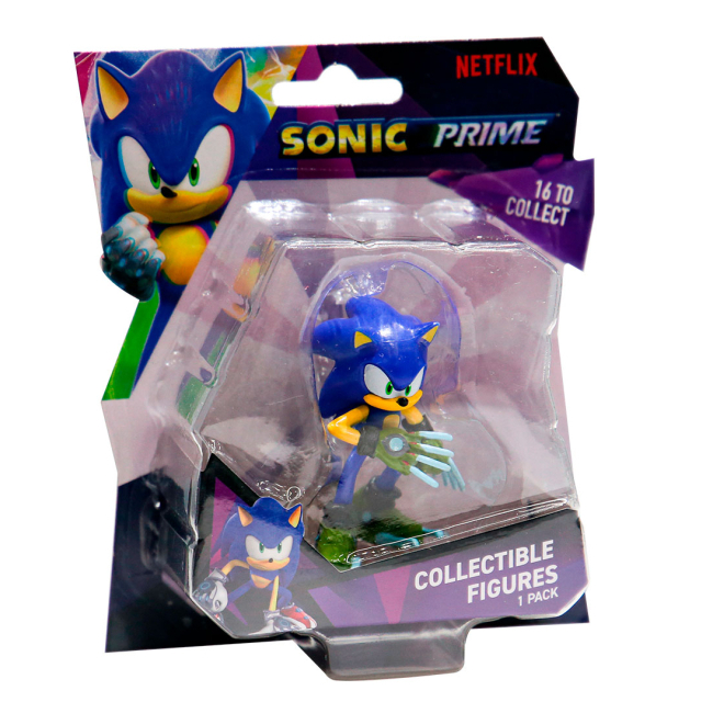 Фигурки персонажей - Игровая фигурка Sonic prime Соник 7 см (SON2010A)#3