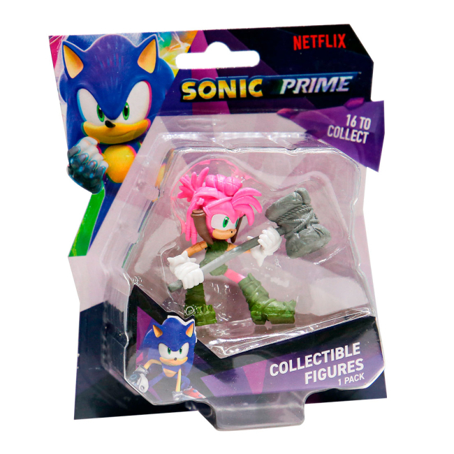 Фигурки персонажей - Игровая фигурка Sonic prime Эми 7 см (SON2010D)#2