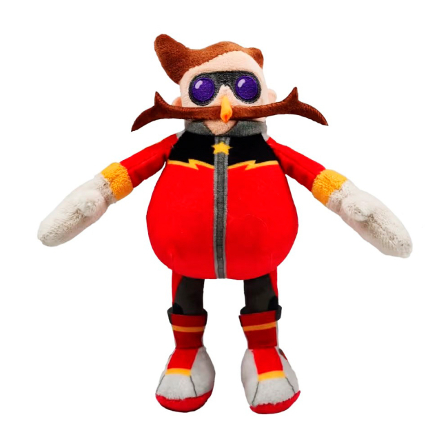 Брелоки - Мягкая игрушка на клипсе Sonic prime Доктор Эгман 15 cм (SON7004E)#2