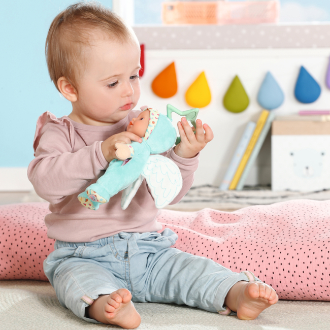 Пупсы - Кукла Baby Born For babies Голубой ангелочек 18 см (832295-1)#4