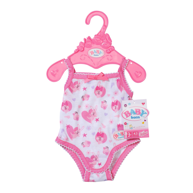Одежда и аксессуары - Одежда для куклы Baby Born Боди с зайкой (834237)#2