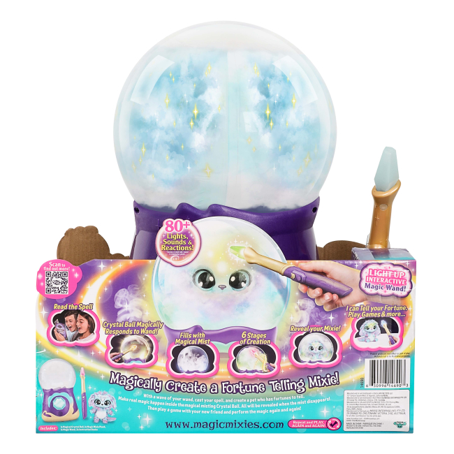 М'які тварини - Ігровий набір Magic Mixies Чарівна куля блакитна (123160)#3
