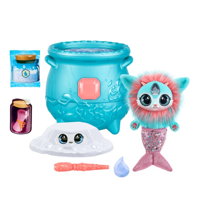 М'які тварини - Набір-сюрприз Magic Mixies Чарівний казанок магічний кристал вода (123162)#3