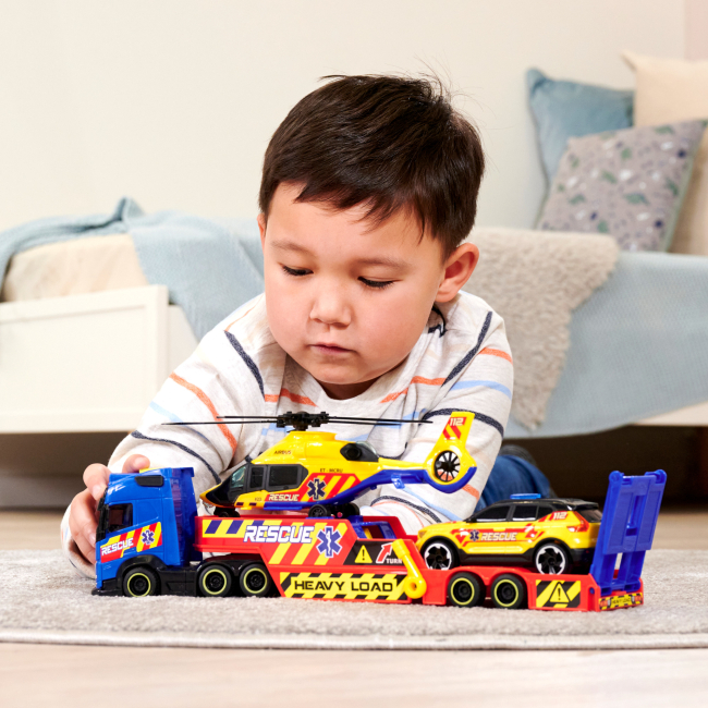 Транспорт и спецтехника - Игровой набор Dickie Toys Транспортер спасательных служб (3717005)#5
