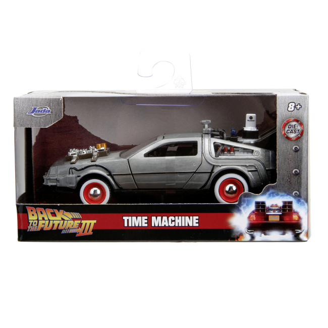 Автомоделі - Автомодель Jada Назад у майбутнє 3 Машина часу (253252024)#6
