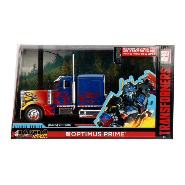 Транспорт і спецтехніка - Автомодель Jada Трансформери Оптімус Прайм T1 (253115004)#4