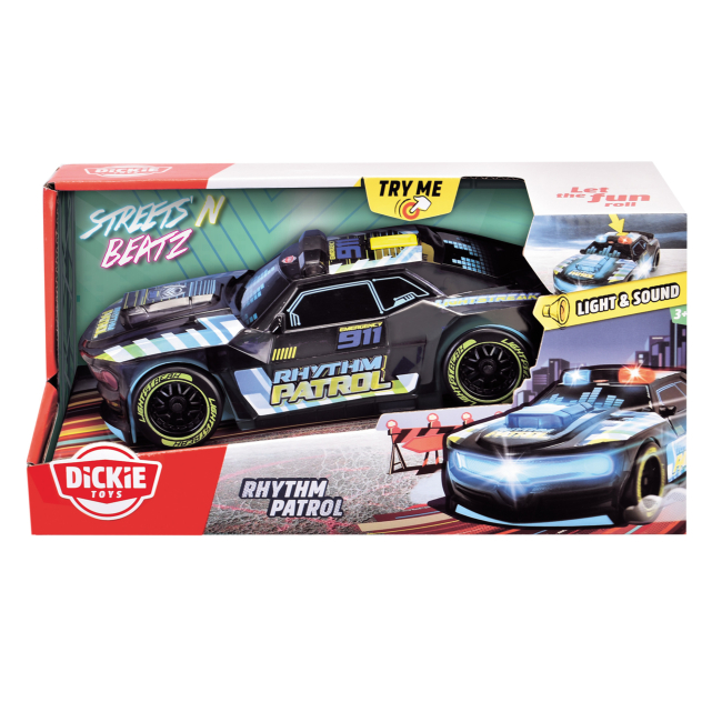 Транспорт і спецтехніка - Техніка Dickie Toys Поліцейський ритм (3763008)#3