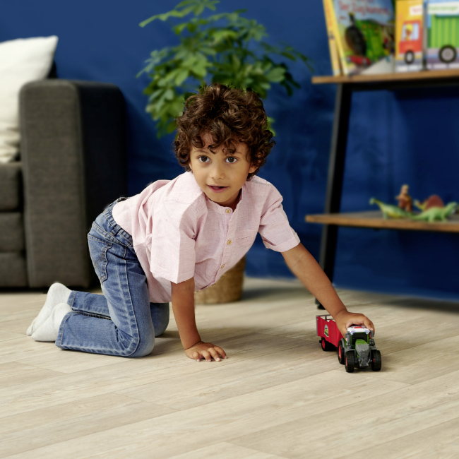 Транспорт и спецтехника - Трактор Dickie Toys Фендт с прицепом (3734001)#5