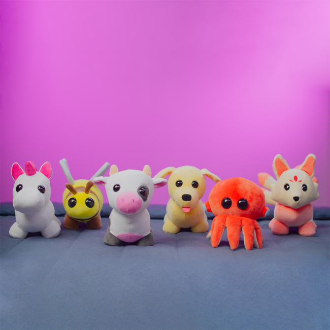 Мягкие животные - Мягкая игрушка Adopt me! S1 Осьминог 20 см (AME0009)#4