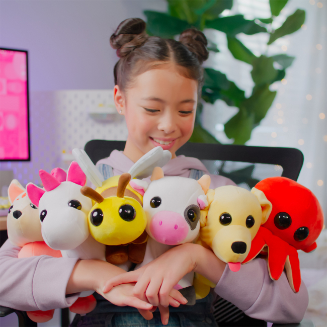 Мягкие животные - Мягкая игрушка Adopt me! S1 Осьминог 20 см (AME0009)#5