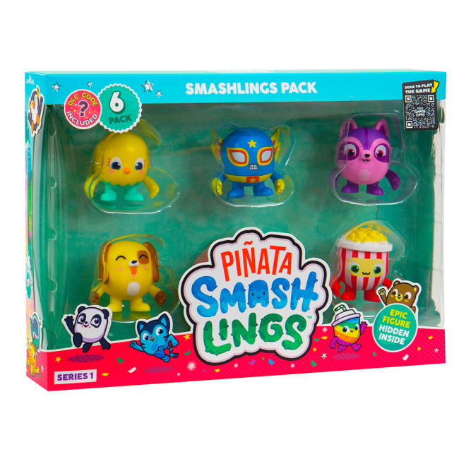 Фигурки персонажей - Набор фигурок Pinata Smashlings Забавные герои в ассортименте (SL2055)#2