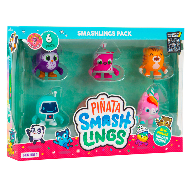 Фигурки персонажей - Набор фигурок Pinata Smashlings Забавные герои в ассортименте (SL2055)#3