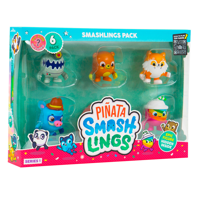 Фигурки персонажей - Набор фигурок Pinata Smashlings Забавные герои в ассортименте (SL2055)#5