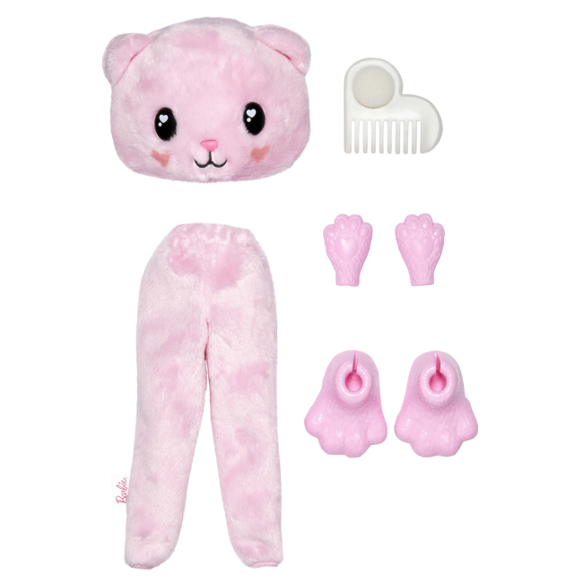 Куклы - Кукла Barbie Cutie Reveal Мягкие и пушистые Медвежонок (HKR04)#4