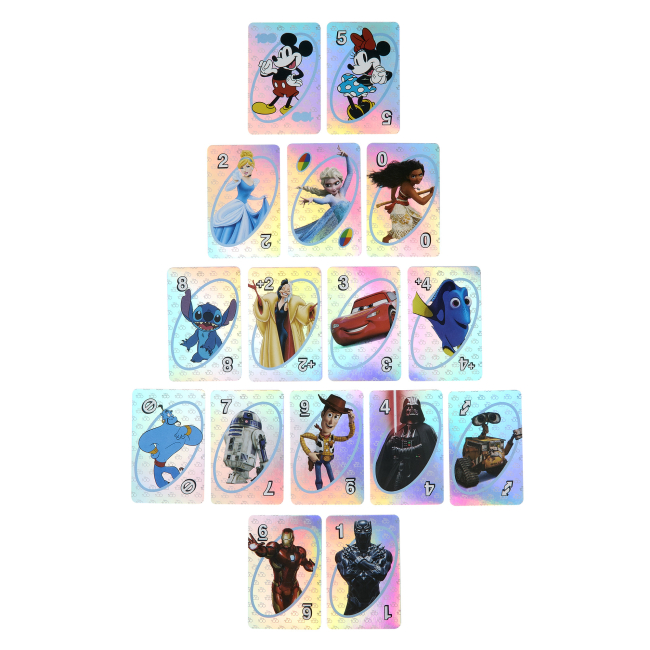 Настільні ігри - Настільна гра Mattel Games Uno Disney 100 (HPW21)#5