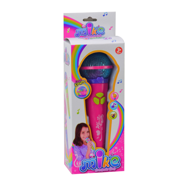 Музичні інструменти -  Іграшковий мікрофон Shantou Jinxing My mike рожевий (5218/4)#2