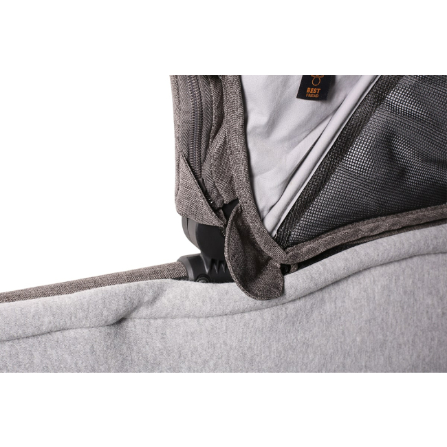 Коляски - Люлька для коляски X-lander X-pram light 2.0 evening grey (5907651631629)#4