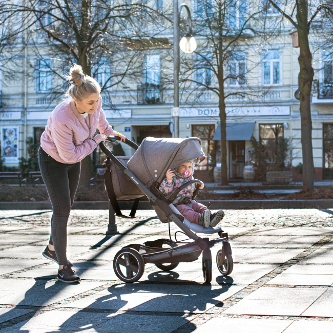 Коляски - Коляска X-lander X-Cite Azure grey (5902315549142)#4