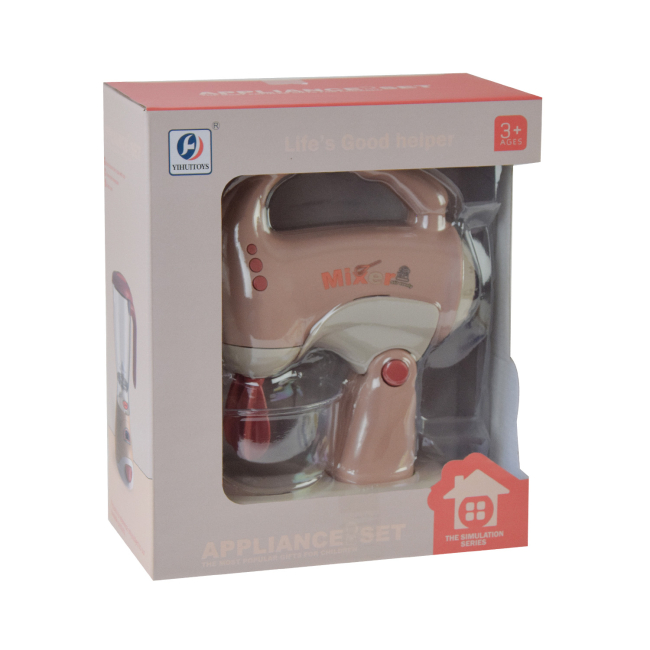 Детские кухни и бытовая техника - Игровой набор Shantou Jinxing Миксер бежевый (YH129-6S/6C/1)#2