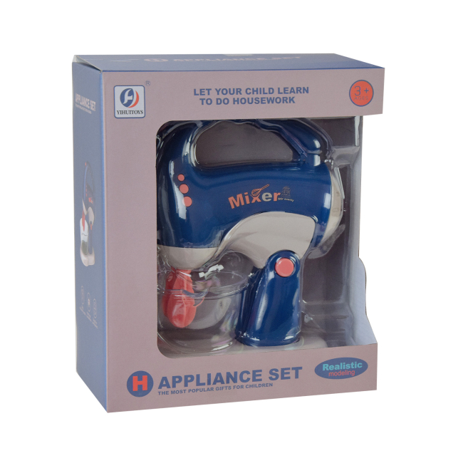 Дитячі кухні та побутова техніка - Ігровий набір Shantou Jinxing Міксер синій (YH129-6S/6C/2)#2