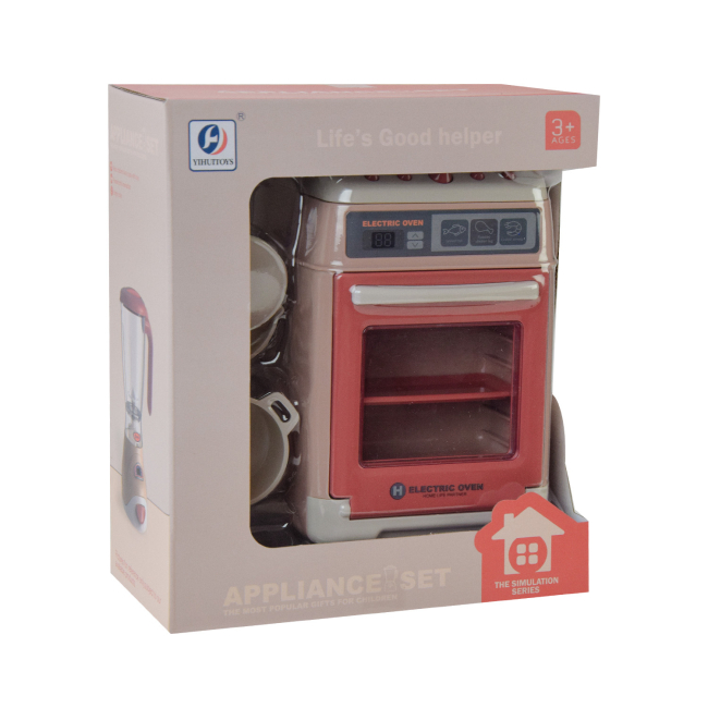 Дитячі кухні та побутова техніка - Ігровий набір Shantou Jinxing Плита бежева (YH129-7C/7S/1)#2