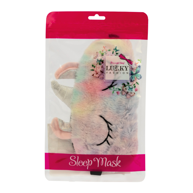 Подушки - Маска для сна Lukky Плюшевый единорог в ассортименте (T20888)#3