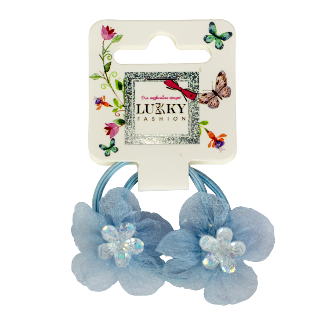 Біжутерія та аксесуари - Резинки для волосся Lukky Квіточки в асортименті (T18532)#3
