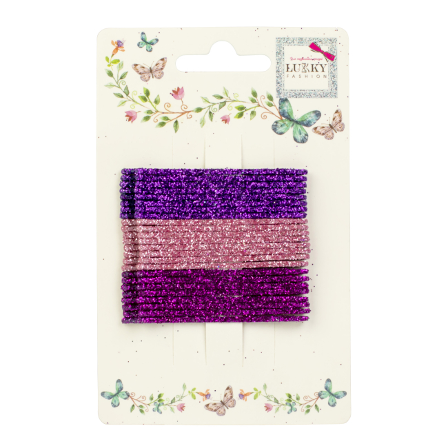 Бижутерия и аксессуары - Невидимки для волос Lukky Разноцветные в ассортименте (T18540)#2