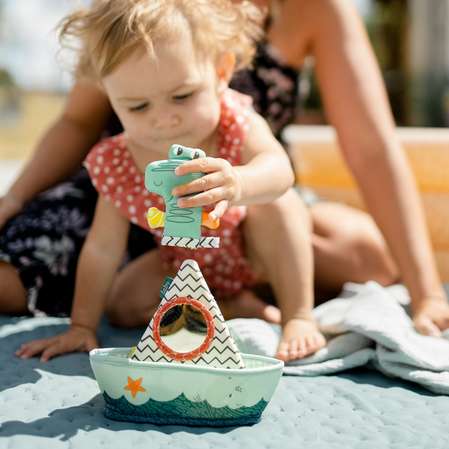 Іграшки для ванни - Іграшка для купання Fehn Човен (050127) (4001998050127)#6