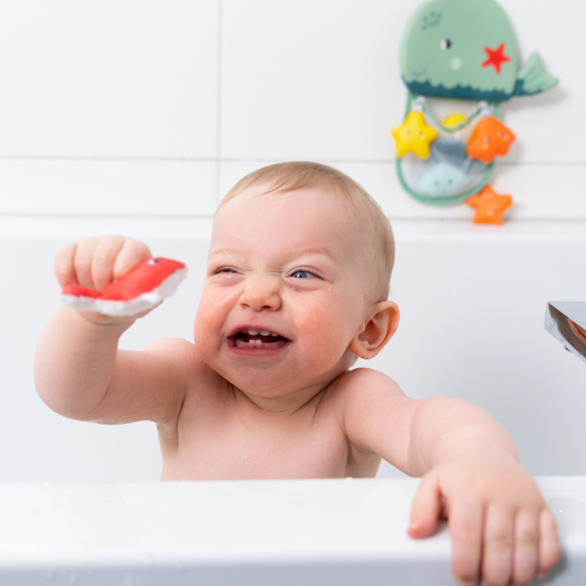 Іграшки для ванни - Іграшка для купання Fehn Кит та його друзі (050134) (4001998050134)#3