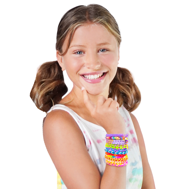 Набори для творчості - Набір для творчості WeCool Виготовлення браслетів Fashion Loom мега (112506)#2